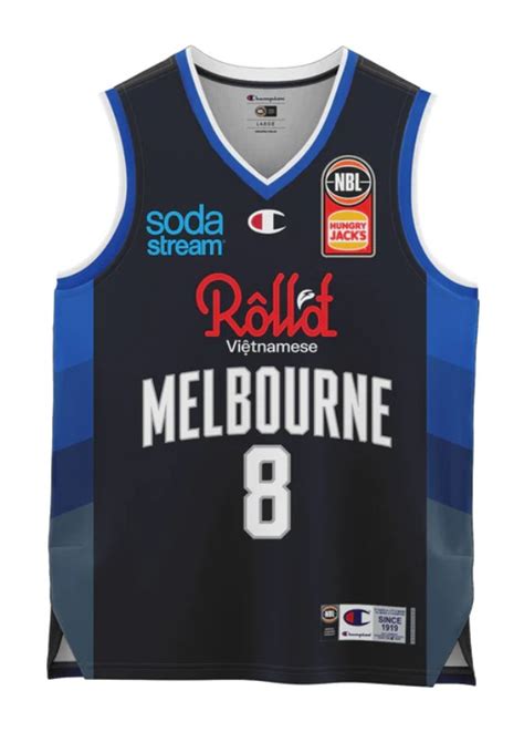 melbourne united basketball singlet